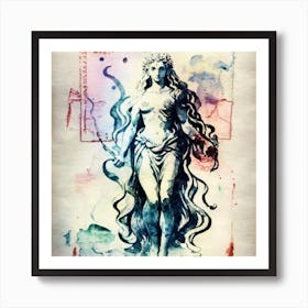 Aphrodite 4 Art Print