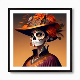Day Of The Dead 02 Art Print