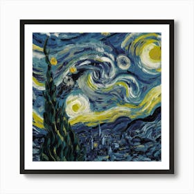 Starry Night Art Print