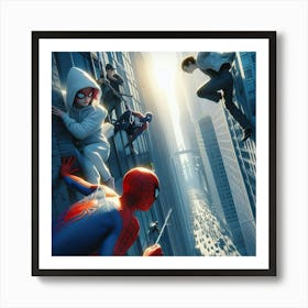 Spider - Man Into The Spider - Verse Art Print