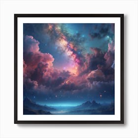 Milky Way Art Print