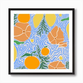 Citrus Art Print