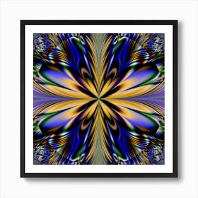 Artwork Fractal Allegory Art 2 Art Print