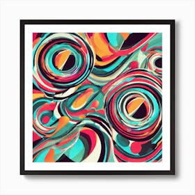 Abstract Abstract Painting 5 Art Print