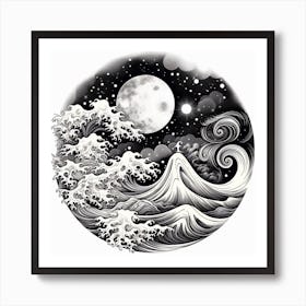 Great Wave 49 Art Print