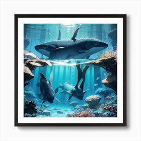 Underwater World Art Print