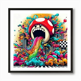 Mushroom Art Art Print