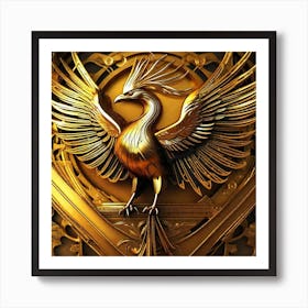 Hunger Games Phoenix Art Print