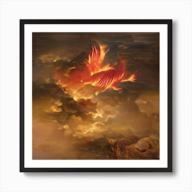 Fire Dragon 1 Art Print