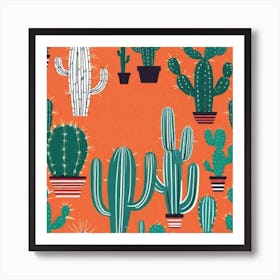 Cactus Print Art Print