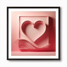 Heart Valentine's Day 1 Art Print