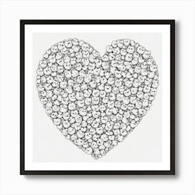 Heart Of Gold 16 Art Print