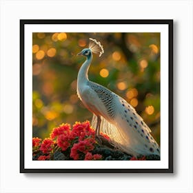 Peacock 4 Art Print