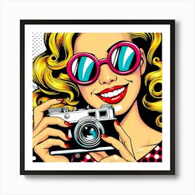 Pop Retro Retro Retro Retro Art Print