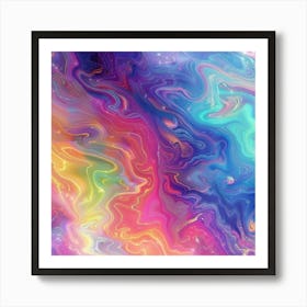 Abstract Painting 18 Art Print