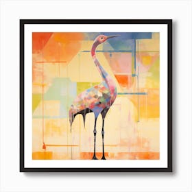 Crane Art Print