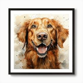 Golden Retriever 17 Art Print