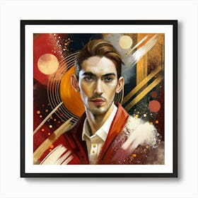 Portrait Of A Man 8 Art Print