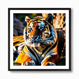 Tiger 24 Art Print