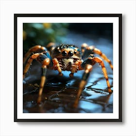 Leonardo Diffusion Xl A Majestic Arachnid Several Times Larger 1 (3) Upscayl 4x Realesrgan X4plus Anime Art Print