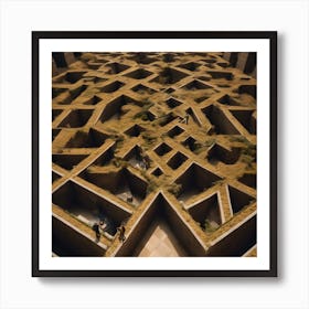 Dali Meets Escher 45 Art Print