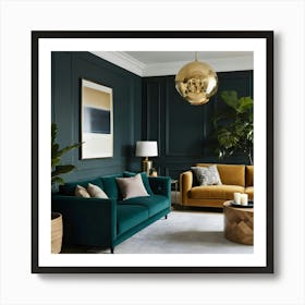 Living Room 3 Art Print