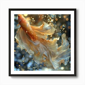 Siamese Catfish 2 Art Print