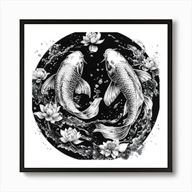 Koi Fish 7 Art Print