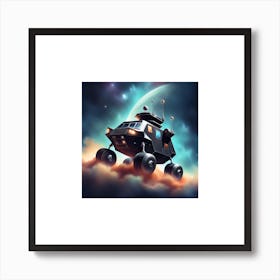 Space Rover Art Print