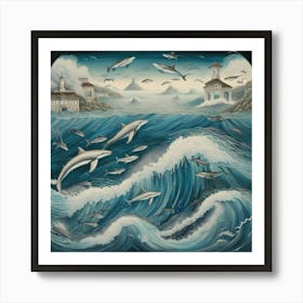 The Ocean Art Print