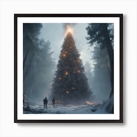 Christmas Tree 5 Art Print