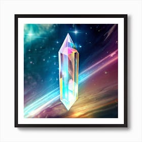 Crystal Point Art Print