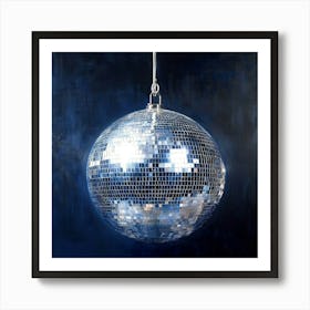 Disco Ball Canvas Print Art 4 Poster