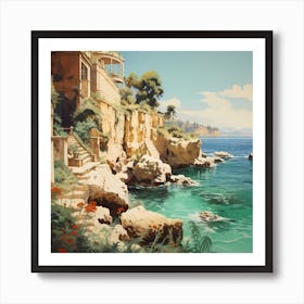 Mediterranean Dreams Art Print