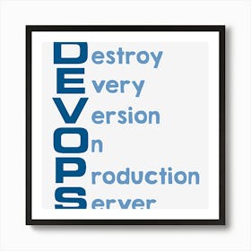 Trending Devopsztqet Art Print