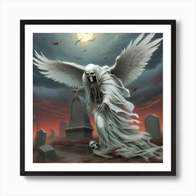 Angel Of Death 10 Art Print