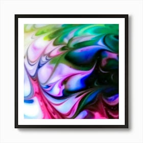 Swirling Swirls Affiche