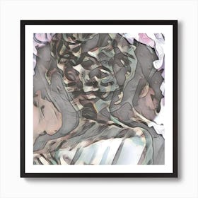 Abstract Woman 2 Art Print