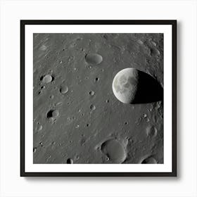 Moon photo 1 Art Print