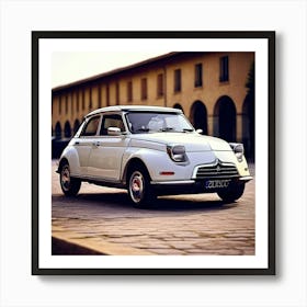 Citron Car Automobile Vehicle Automotive French Brand Logo Iconic Quality Reliable Styli (2) Art Print