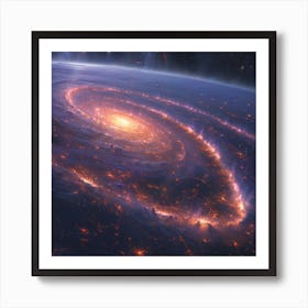 Spiral Galaxy Art Print