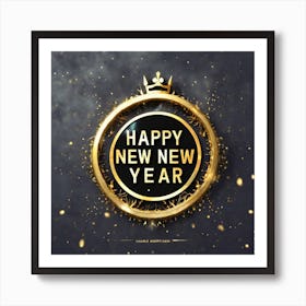 Happy New Year 28 Art Print