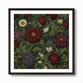 Floral Design Art Print