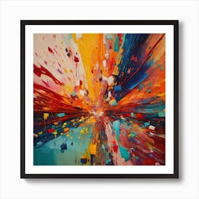 Abstract Painting 5 Art Print