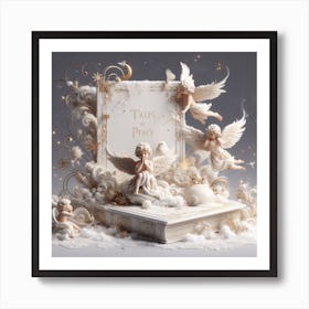 Angels Of Peace Art Print