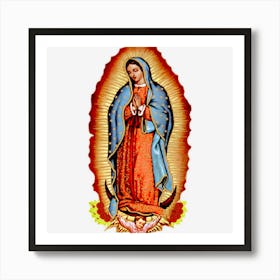 Our Lady Of Guadalupe, La Virgen De Guadalupe Art Print