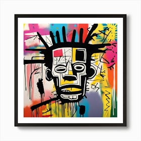 Basquiat State Of Mind 8 Art Print