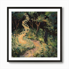 Ghost of the Forest Art Print