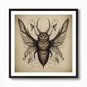 Bee Tattoo Poster