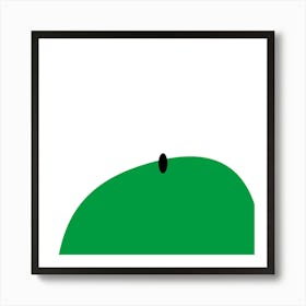 Green Apple Art Print